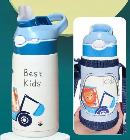 Butelka na wodę dla dzieci 300 ml izolowana dwuści