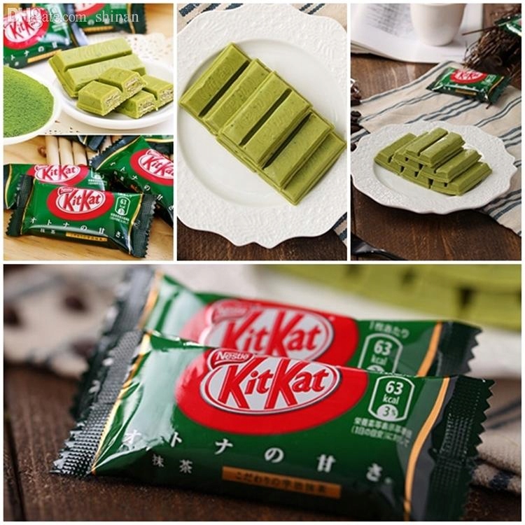 КИТКАТ зелёный чай