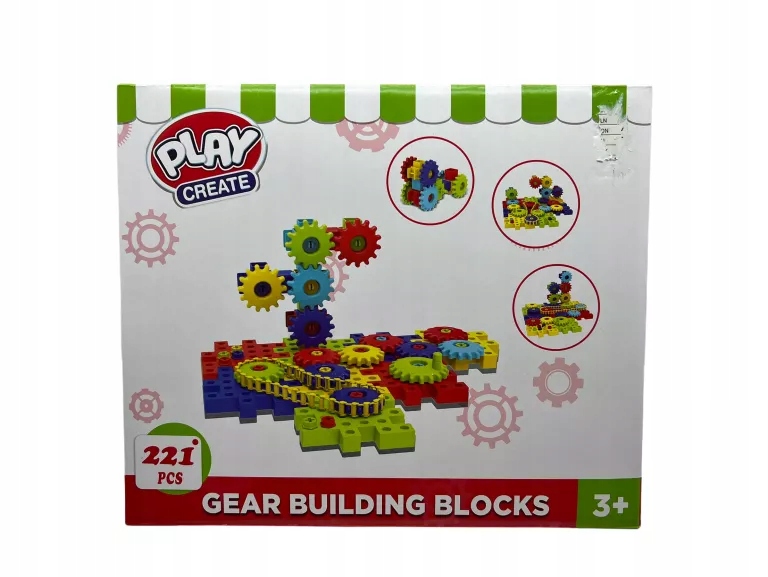 PLAY CREATE KLOCKI 221 ELEMENTÓW 3+