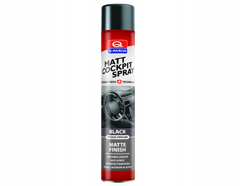 Cockpit Spray Matt, Black, 750 ml