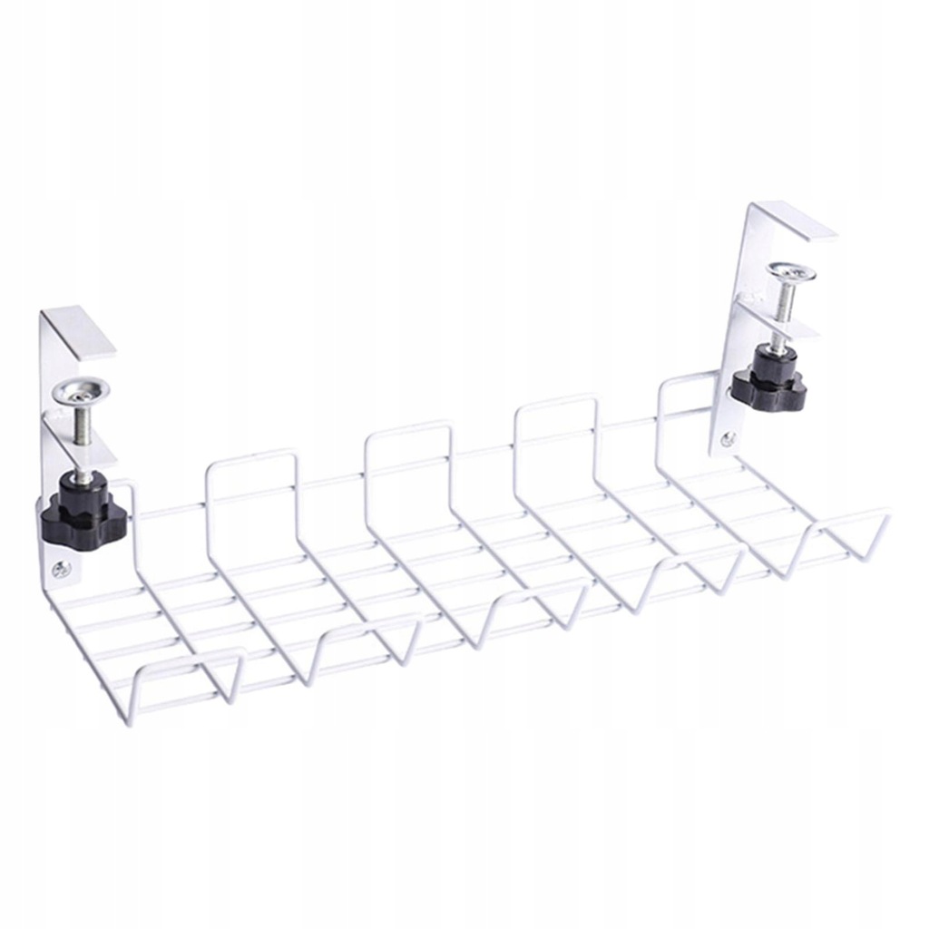 Iron Wire Storage Rack Basket Cable Ties for White