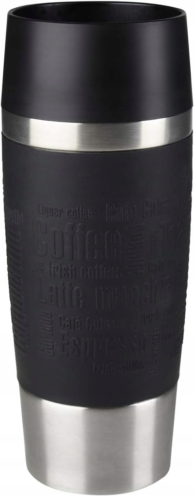 156. Kubek termiczny Emsa Travel Mug czarny 360 ml