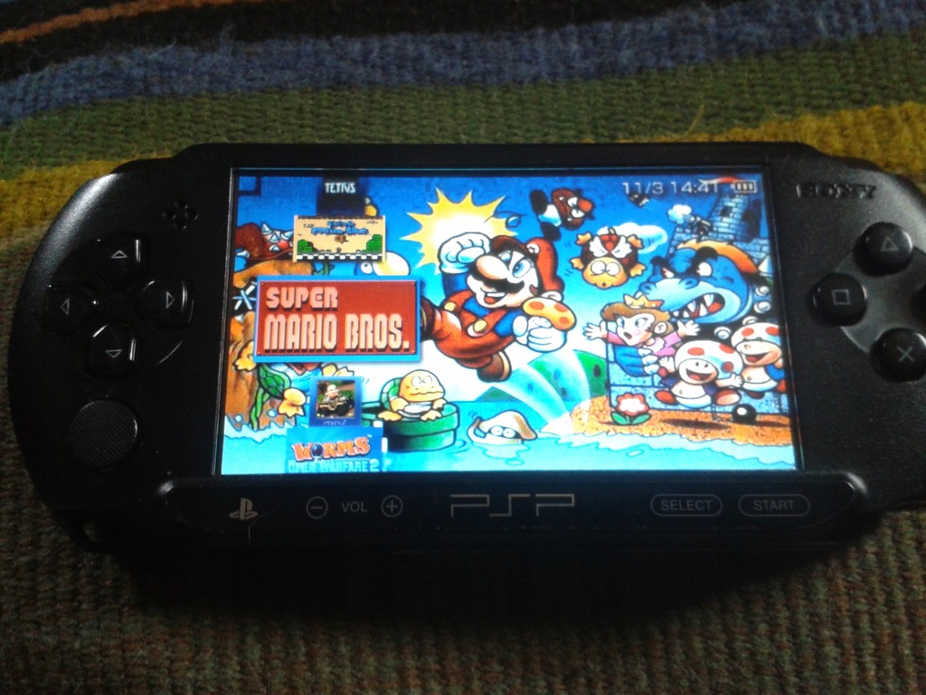 PSP przerobiona GTA PL emulki Sega Nintendo