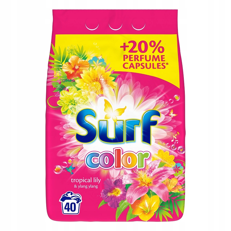 SURF Tropical proszek do prania do koloru 2.6kg