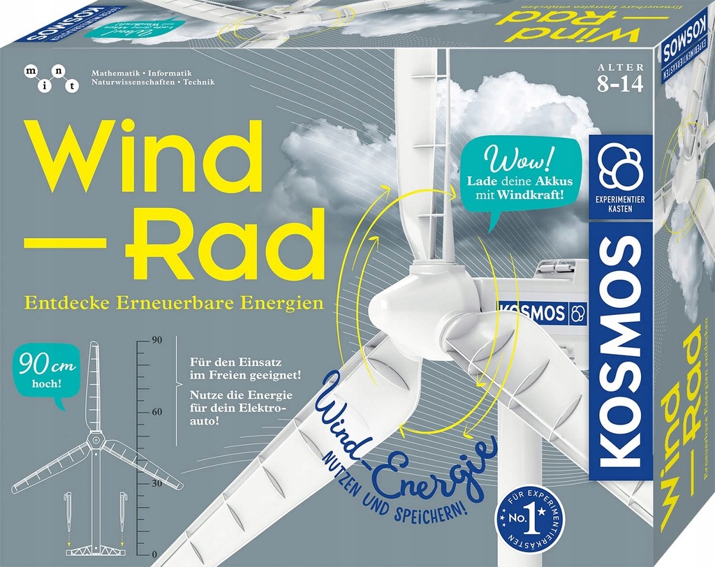 Kosmos Windrad Experimentierkasten