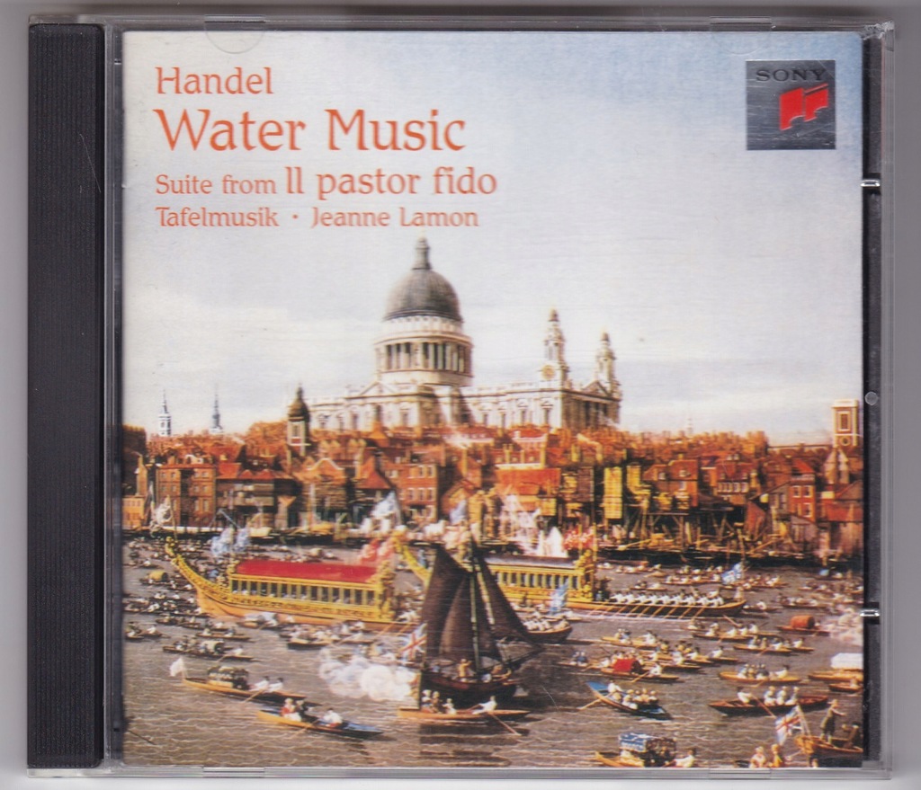 Handel Water Music / Tafelmusik - Jeanne Lamon CD