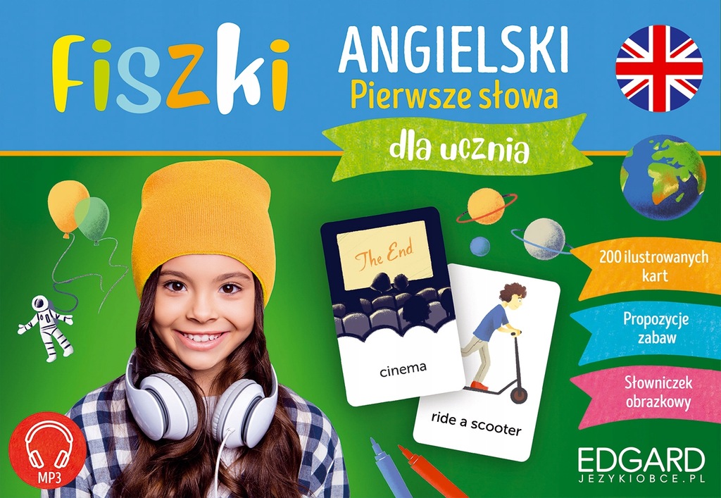 Fiszki. Angielski. Pierwsze słowa dla ucznia, Kata