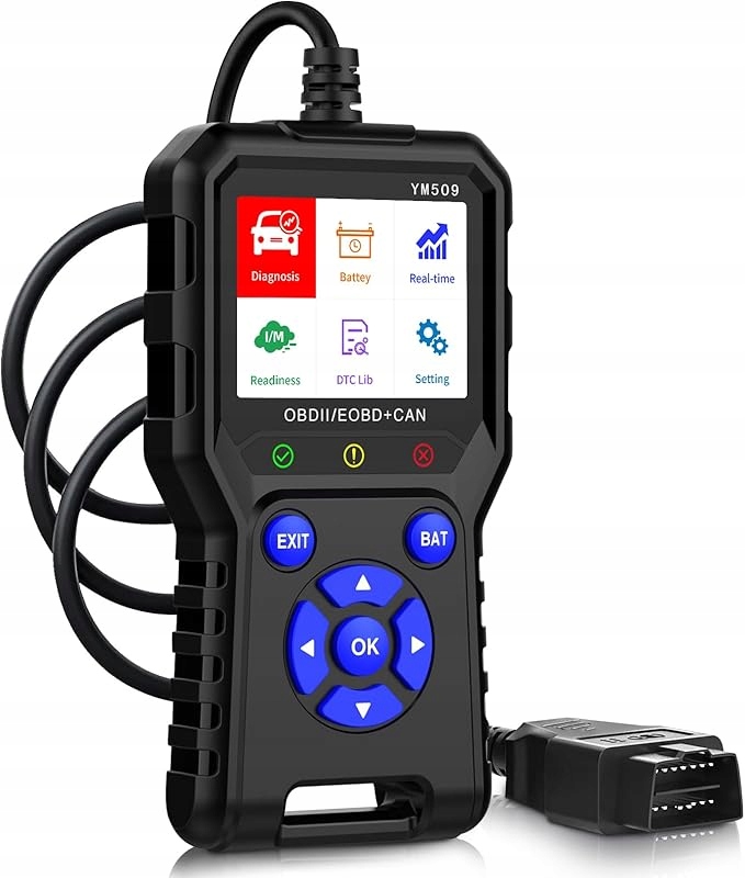 Urządzenie Diagnostyczne Interfejs OBD2 Czytnik Kodów Błędów ODBII/EOBD
