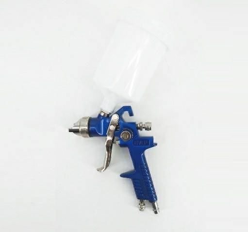 JOBI PISTOLET LAKIERNICZY Z GÓRNYM PLASTIKOWYM ZBIORNIKIEM DYSZA 1,4/2,0mm