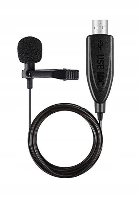 Mikrofon USB do Komputera krawatowy