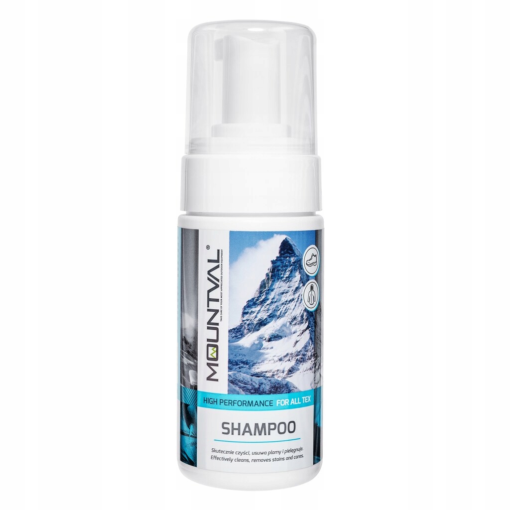 Pianka Mountval Shampoo do czyszczenia skór zamszowych, nubuku 100 ml