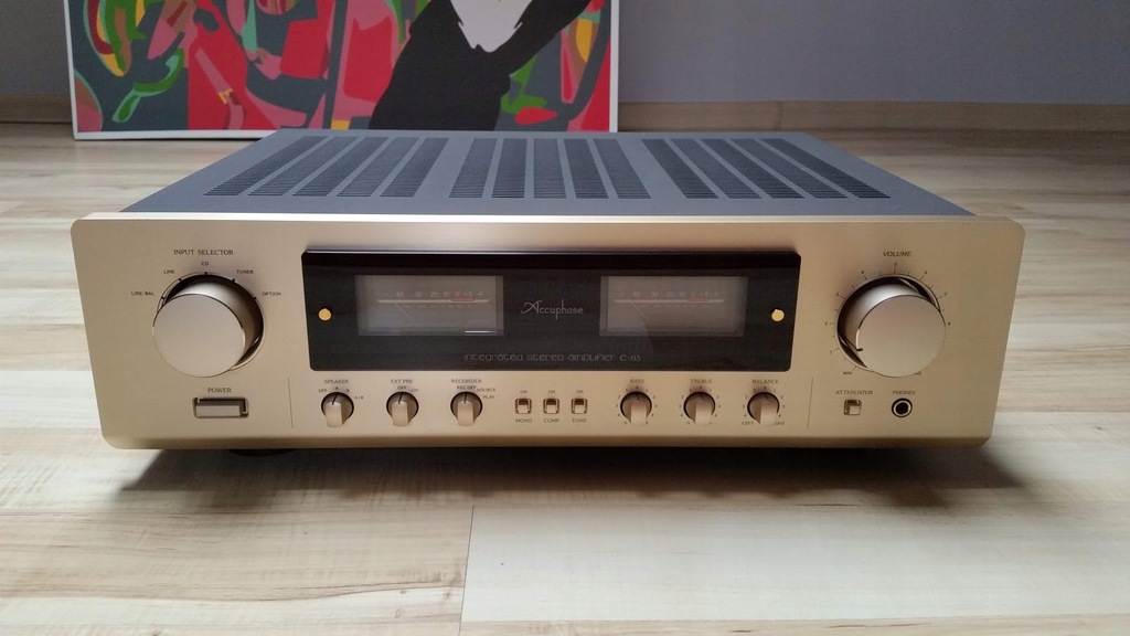 Accuphase E-213, doskonały stan, kartony, piloty.
