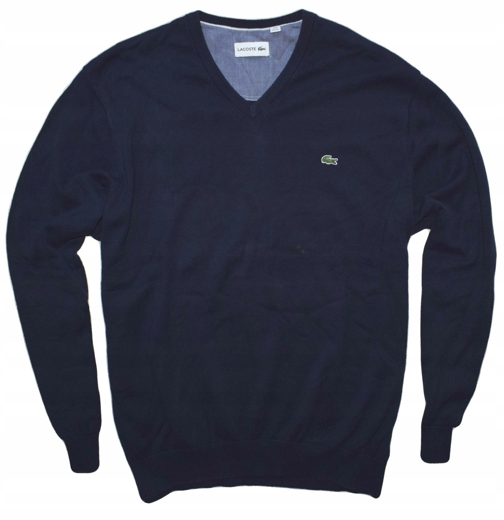 Lacoste 2XL-3XL klasyczny sweter nowsze kolekcje