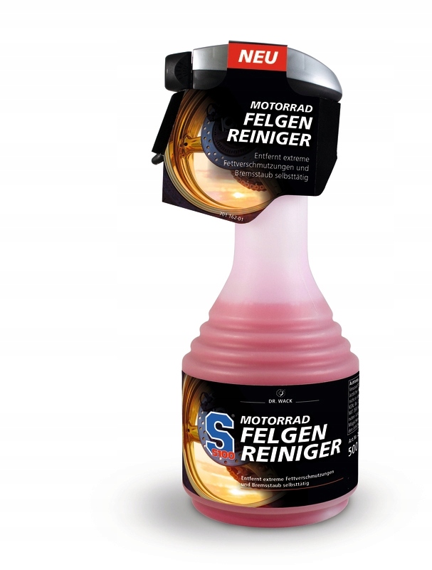 S100 FELGEN REINIGER Do Mycia Felg Motocykla 500ml