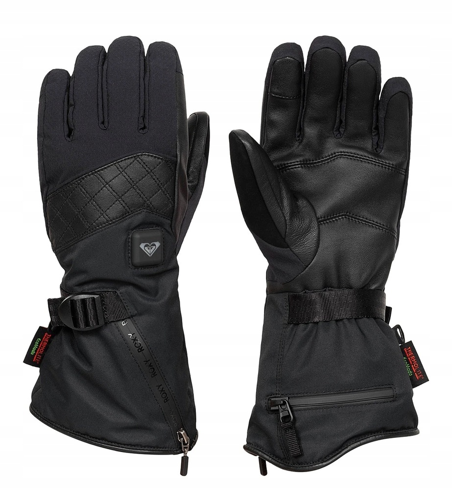 rękawiczki Roxy Sierra WarmLink - KVJ0/True Black