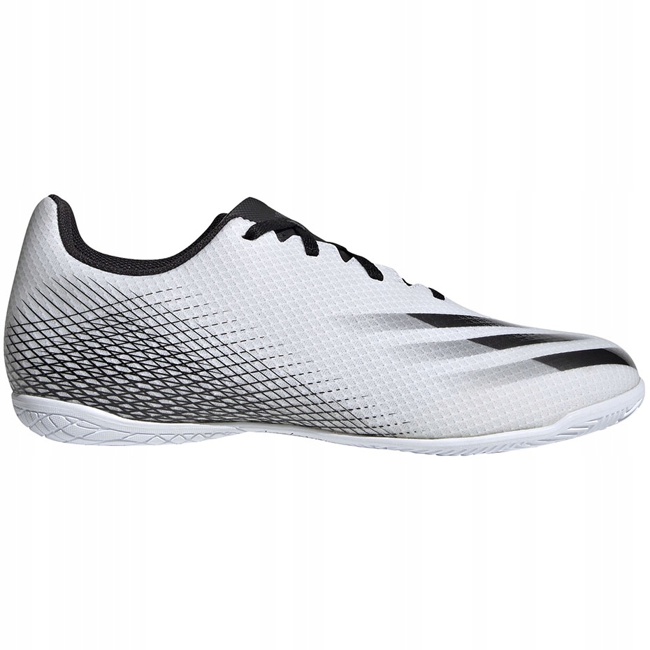 Białe Syntetyk Buty Sport Halowe Adidas r.46 2/3