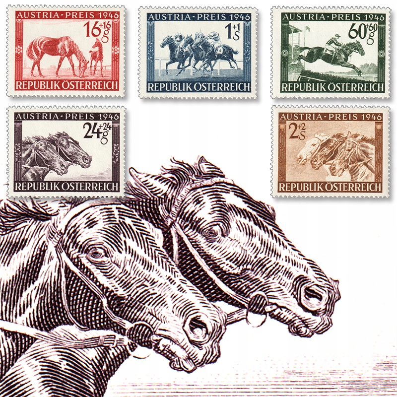 Austria Konie Jeździectwo Wyścigi Konne Seria **