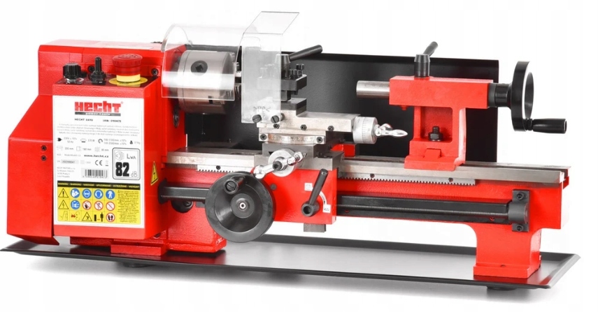 HECHT 8410 TOKARKA DO METALU TOKARNIA STOŁOWA 370W