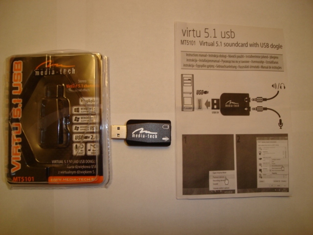 media-tech Virtu 5.1 USB wirtualny dzwięk w twoim