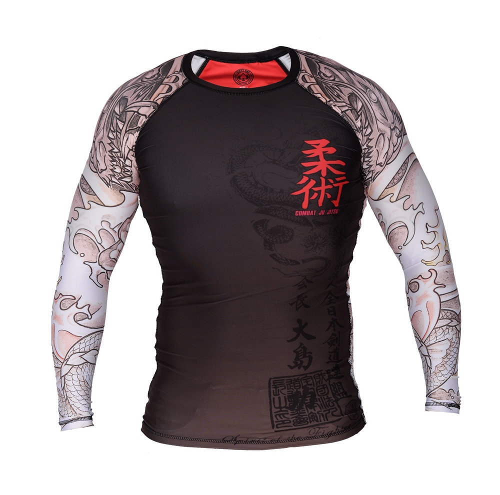 Dirty Ray Koszulka Rashguard Jiu Jitsu RG2LSXL