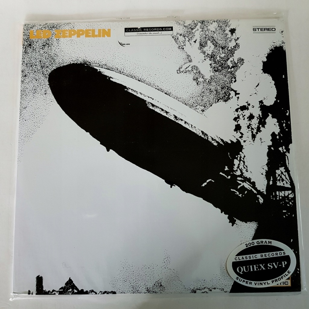 LED ZEPPELIN I QUIEX SVP 200g RARYTAS nowa 12959535116 oficjalne