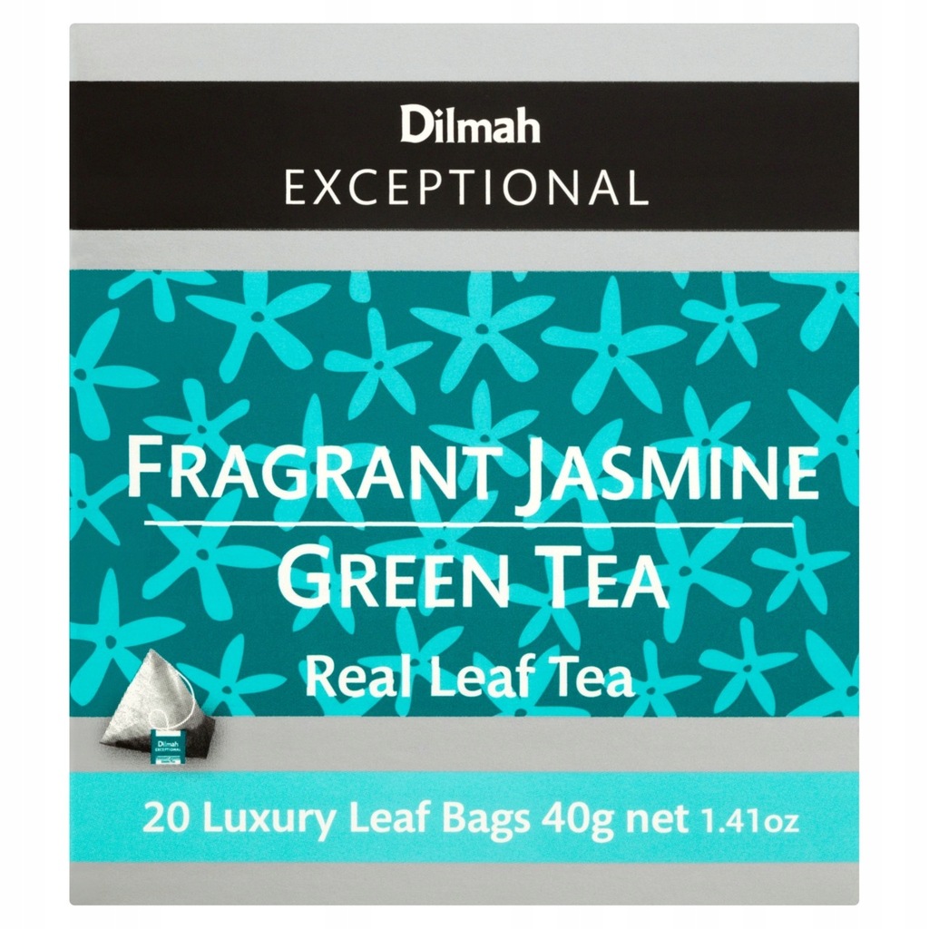 Dilmah Zielona herbata z kwiatami jaśminu 40 g