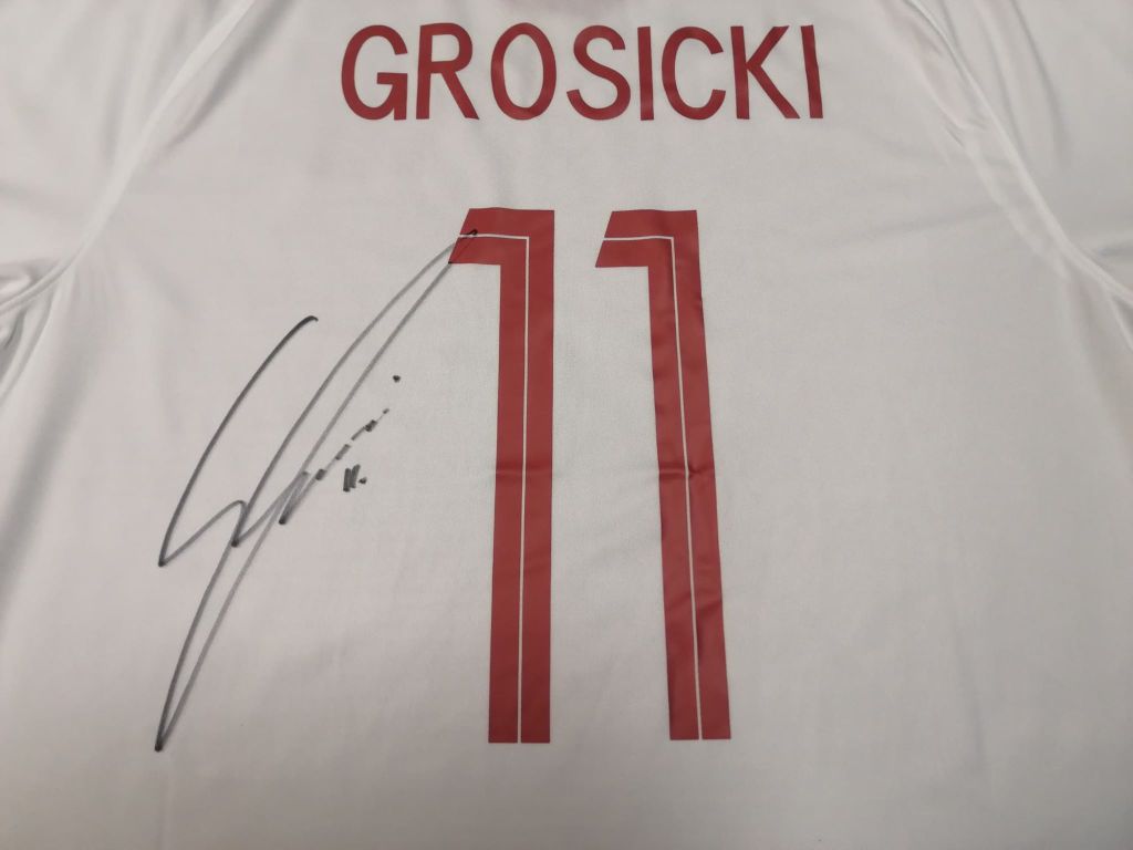 Grosicki - koszulka (POL) z autografem
