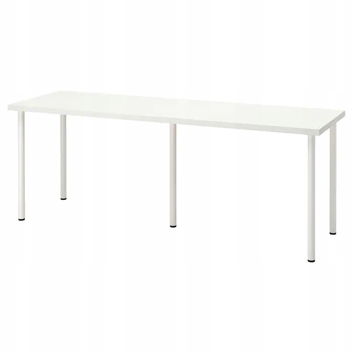 Купить ИКЕА ЛАГКАПТЕН АДИЛС Письменный стол белый 200х60 см: отзывы ...