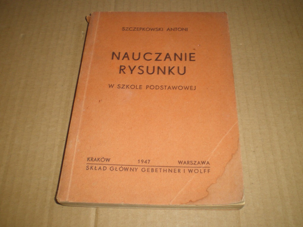 Nauczanie rysunku - Szczepkowski - 1947