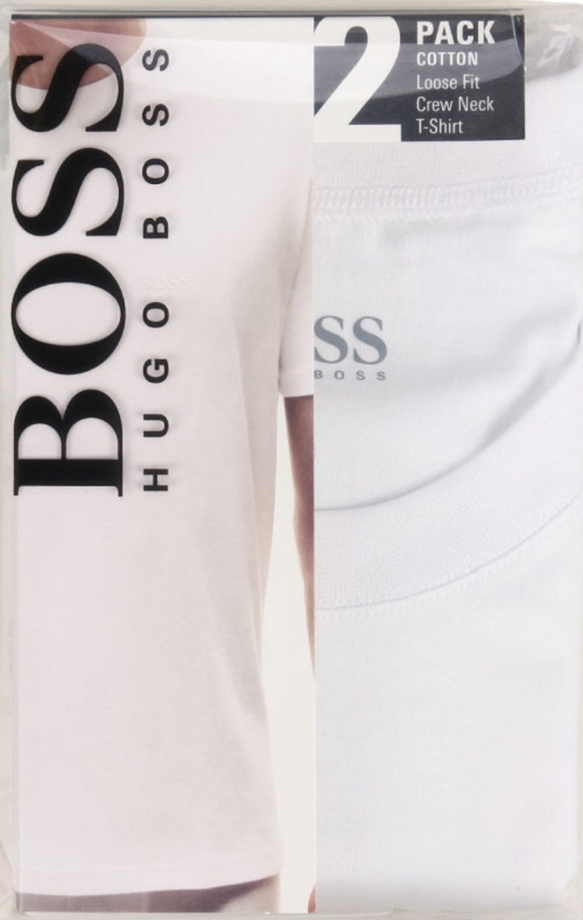 HUGO BOSS 2-Pack t-shirt M białe