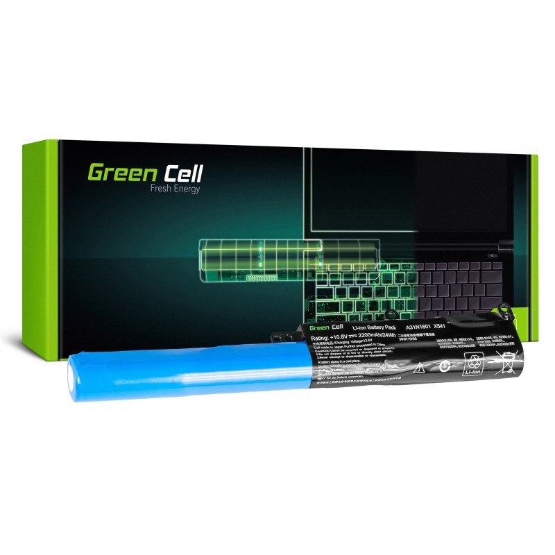 GREEN CELL BATERIA AS94 DO ASUS A31N1601 2200 MAH