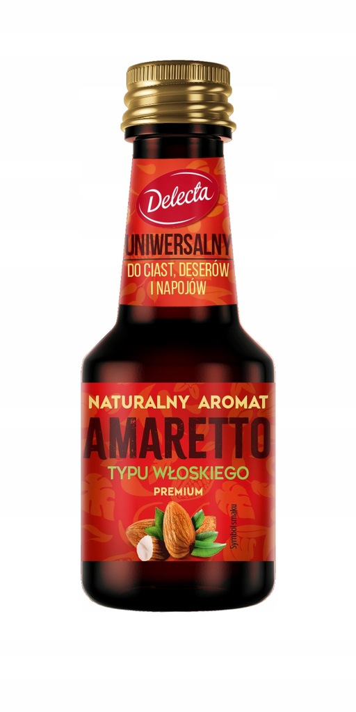 DELECTA Aromat naturalny Amaretto, 30 ml-KD