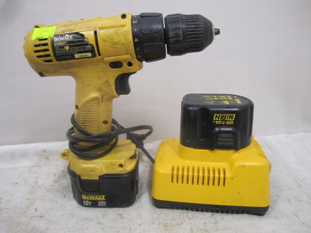 Wkrętarka Dewalt DW907 12V 2 akumulatory + walizka - 12287697326 ...