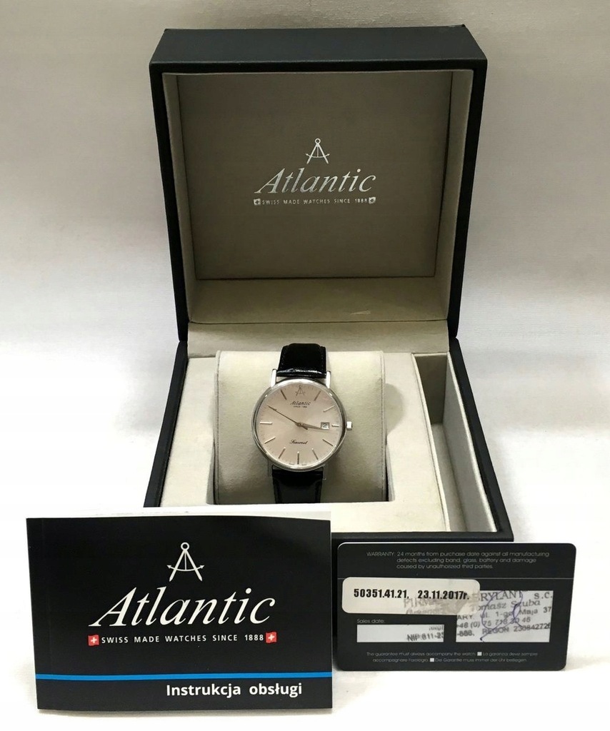 Zegarek Atlantic 50351.41.21 Nieużywany!