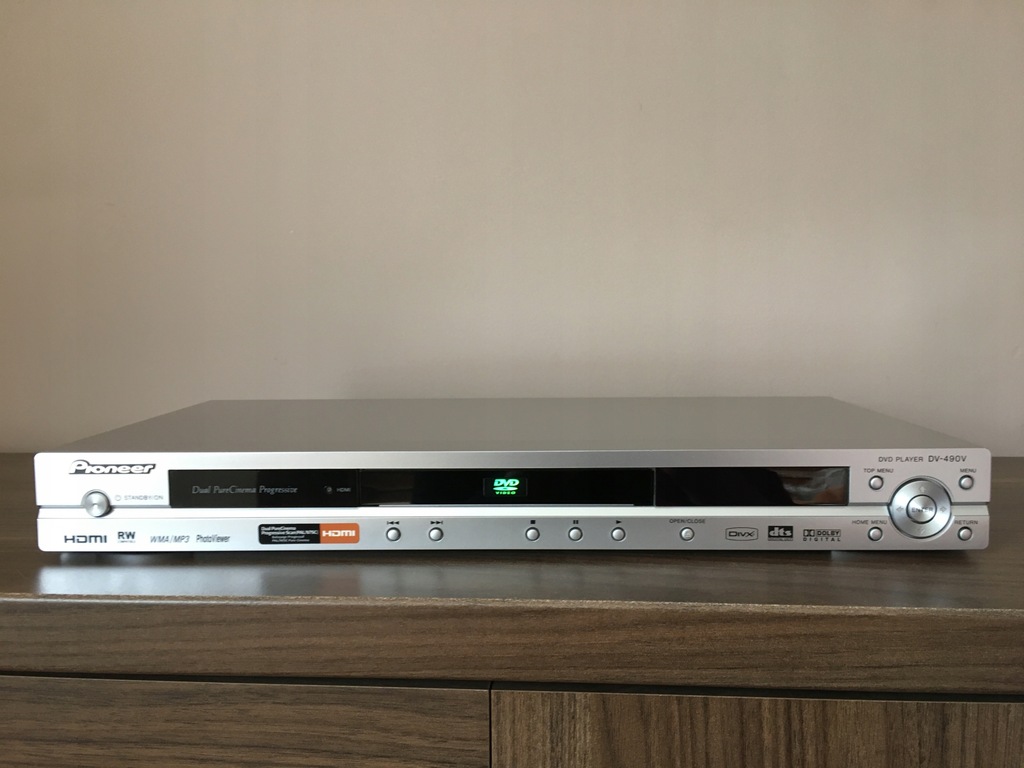 Odtwarzacz DVD Player PIONEER DV-490V stan idealny