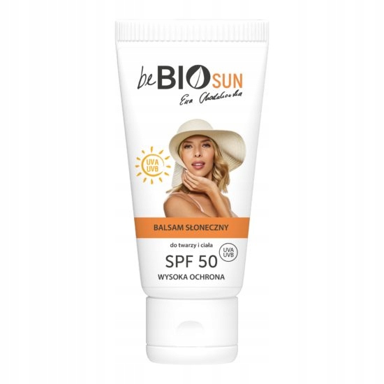 beBIO Sun SPF 50 75 ml do opalania twarz i ciało