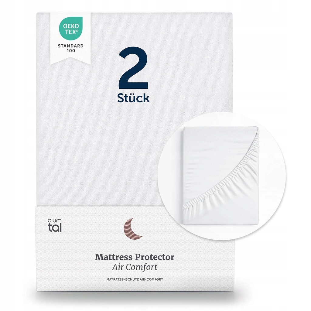 Blumtal Zestaw Wodoodpornych Ochraniaczy Na Materac 140x200cm