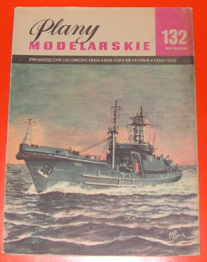 PLANY MODELARSKIE - 132 - ORP Piast