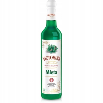 SYROP BARMAŃSKI MIĘTA Victoria Cymes 490ML