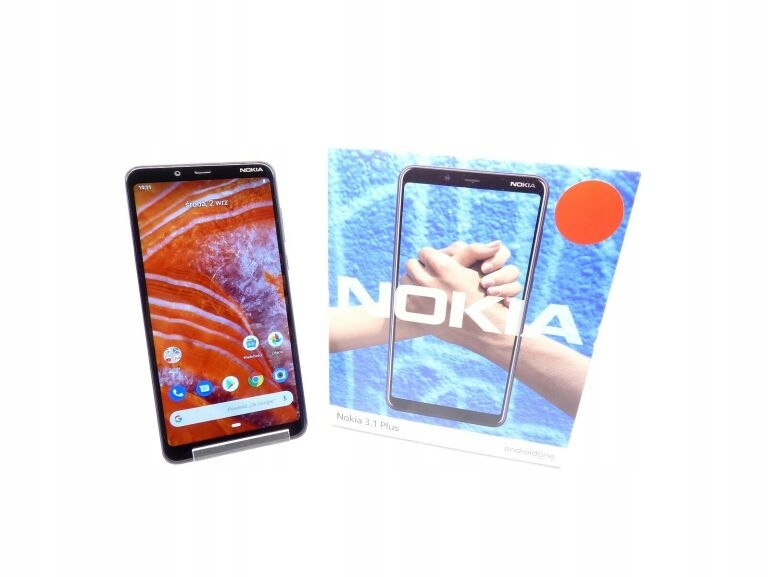 TELEFON NOKIA 3.1 PLUS 3/32GB KOMPLET ŁADNY