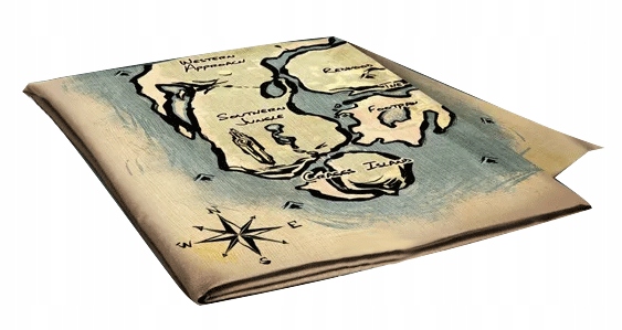 MAPA MATERIAŁOWA Z GRY ARK SURVIVAL EVOLVED