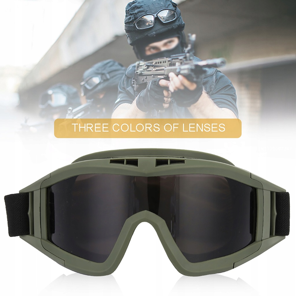 Wojskowe taktyczne okulary ochronne gogle armia