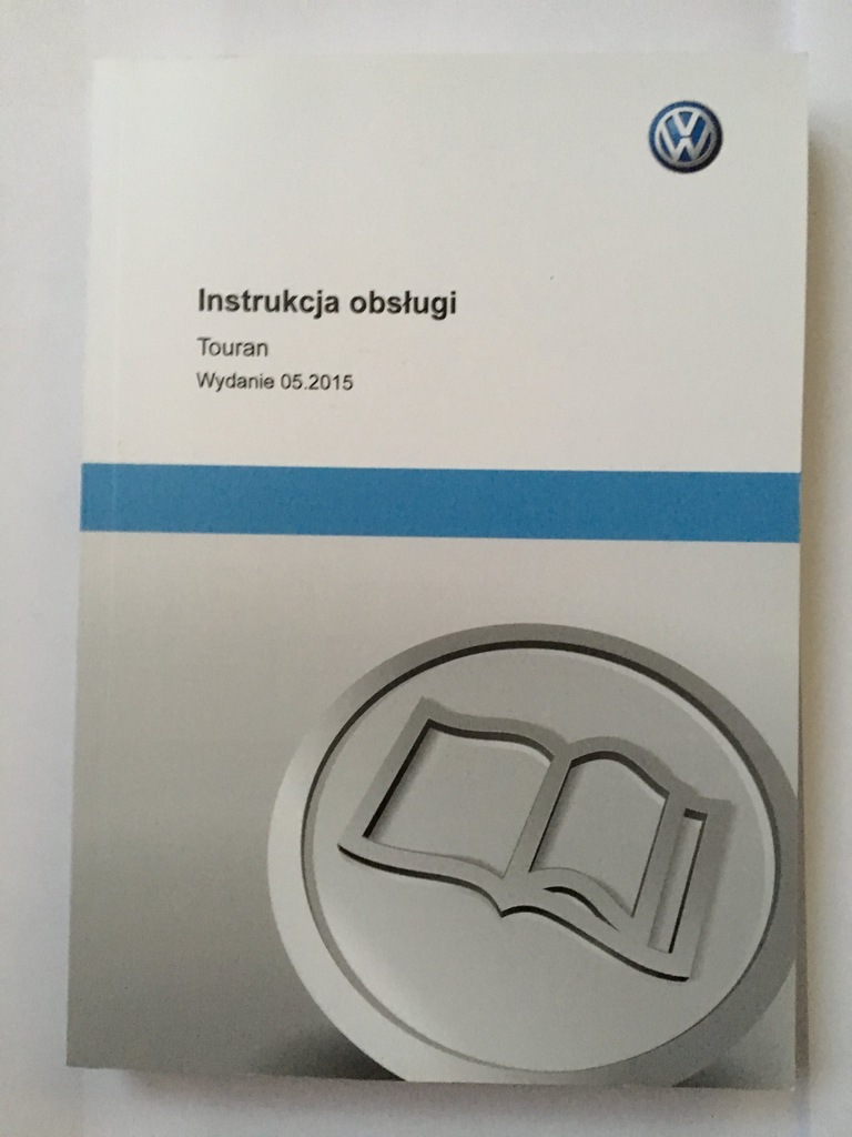 VW Touran 2015 polska instrukcja obsługi oryginał