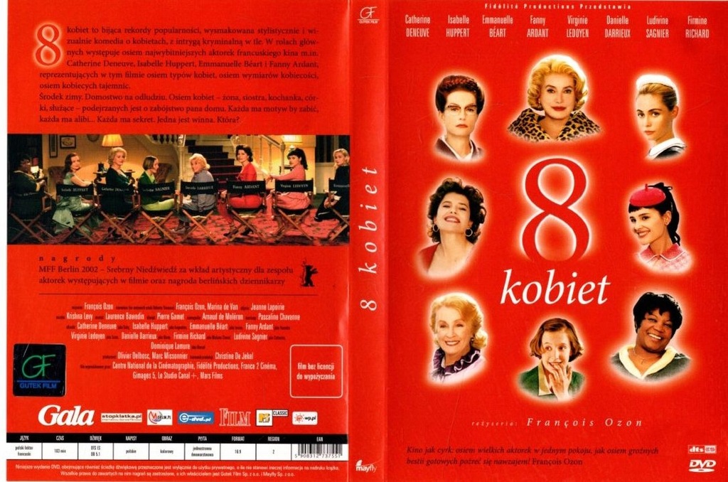 8 kobiet DVD