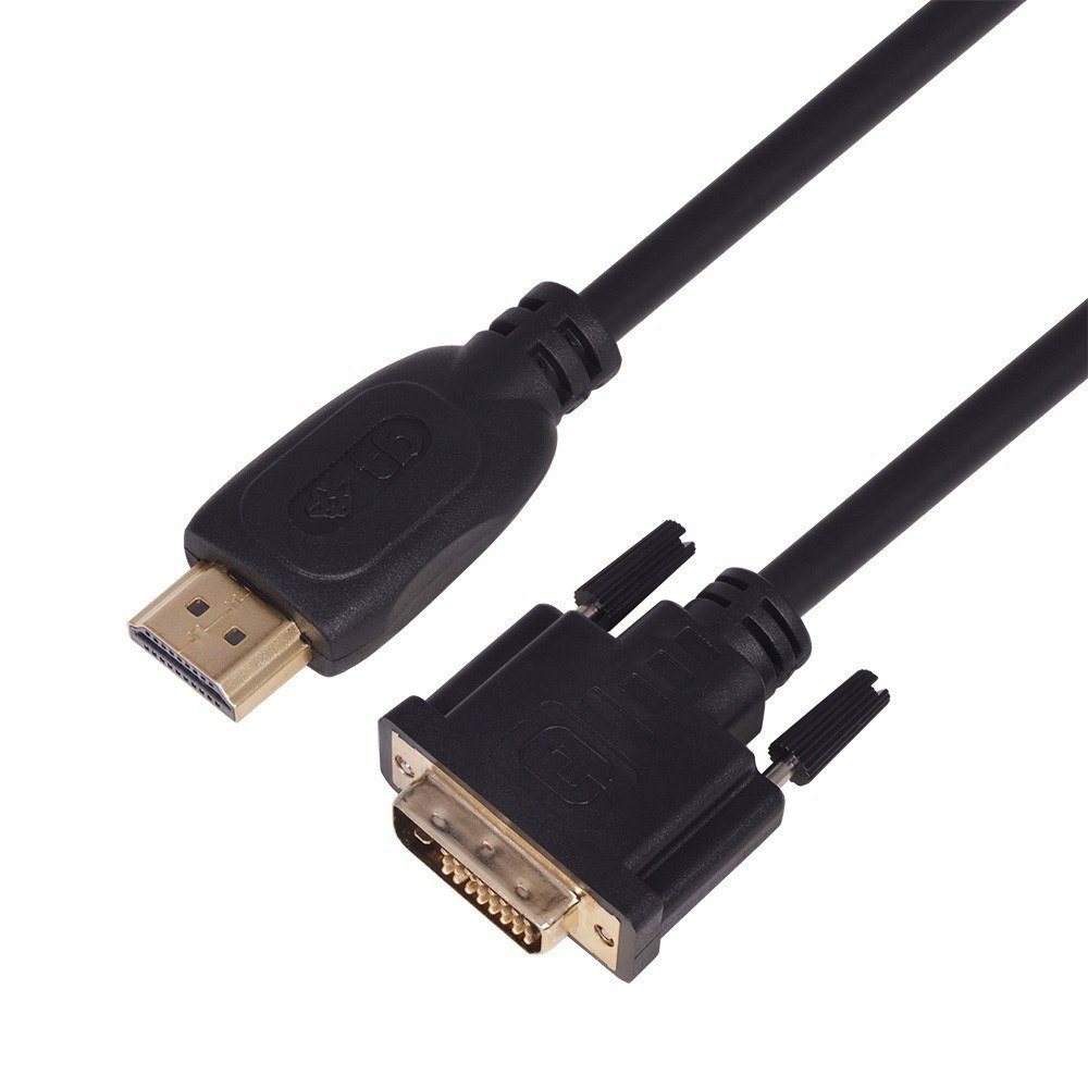 TB Kabel HDMI - DVI 3m 24+1 pozłacany