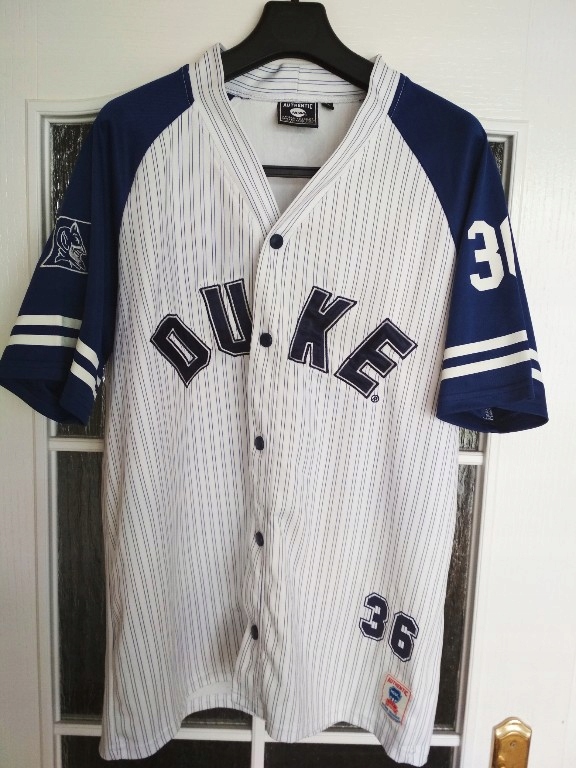 Retro koszulka baseball NCAA MLB uniwersytetu DUKE