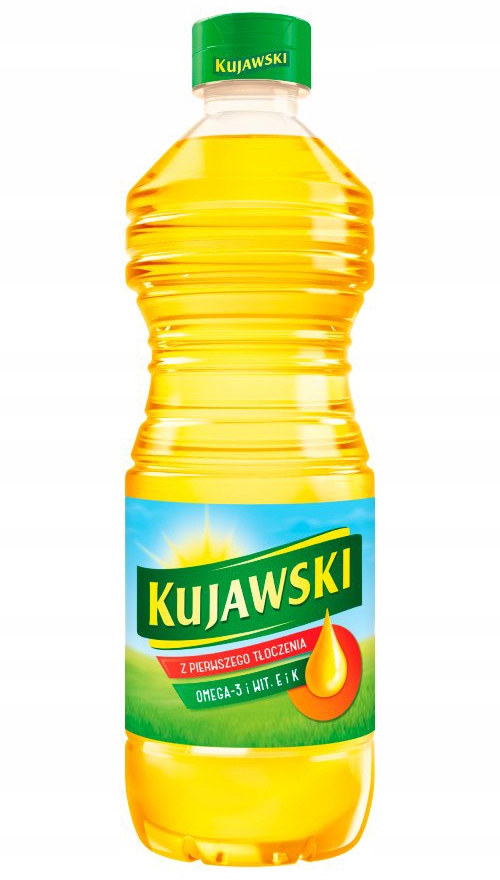 Olej rzepakowy rafinowany Kujawski 0,5 l (dm³) ml