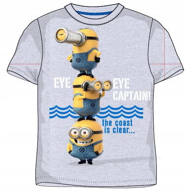 koszulka t-shirt MINIONKI 128 cm 7-8 lat MINIONS