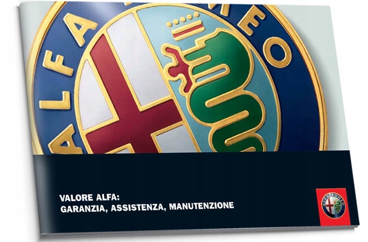 Oryginalna książka serwisowa ALFA ROMEO włoska