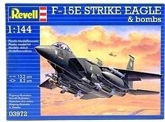 Samolot. F-15E Strike Eagle Bombs